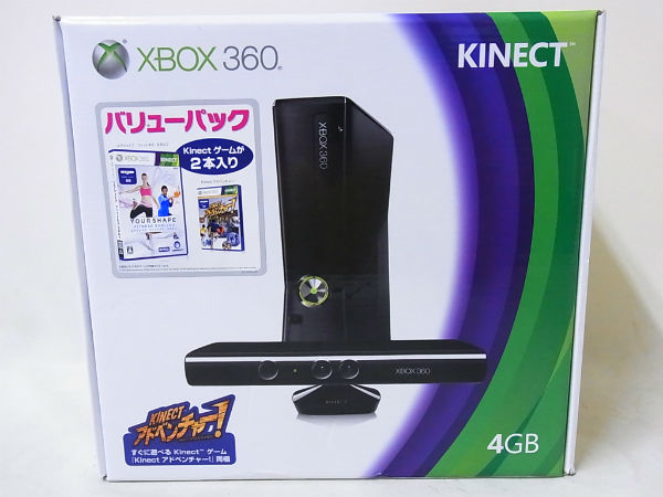 XBOX360 4GB＋Kinect 