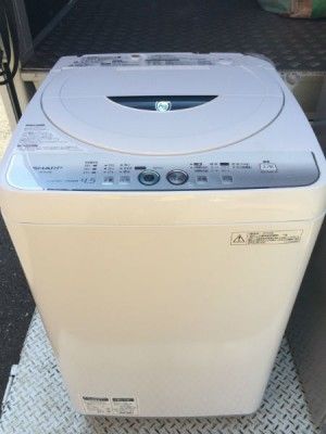 洗濯機 シャープ ES-FG45L