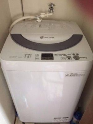 SHARP全自動洗濯機 ES-GE55N