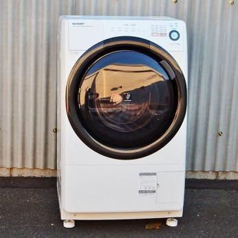 SHARP ドラム式洗濯乾燥機 ES-S60-WL