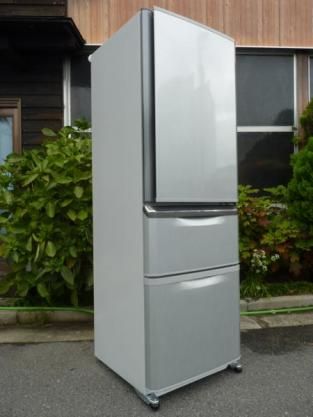 三菱 3D冷蔵庫 MR-C37S-S1 冷凍冷蔵庫