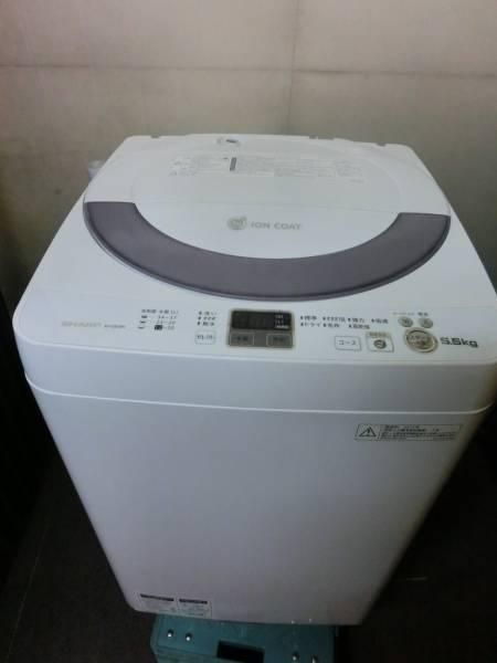 シャープ 全自動洗濯機 ES-GE55N-S