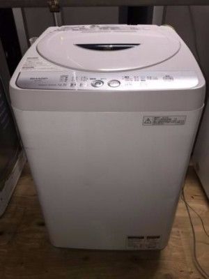 シャープ 洗濯機 ES-FG45L-H