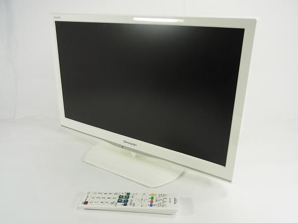 SHARP 22V型LED液晶テレビ LC-22K20-W
