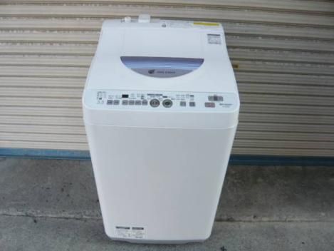 SHARP　全自動洗濯機 乾燥機能　ES-TG55L-A