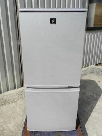 シャープ　ノンフロン冷凍冷蔵庫 SJ-PD14W-S