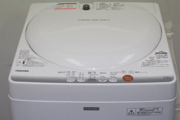 東芝 洗濯機 風乾燥　4.2kg AW-4SC2