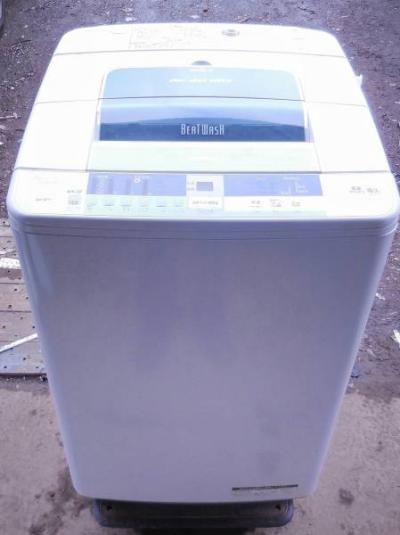 日立 ビートウォッシュ 8kg 全自動洗濯機 BW-8TV